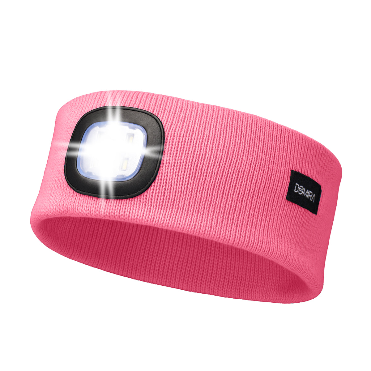 USB Rechargeable LED Head Torch – Super Bright Pink Headlamp USB Rechargeable LED Head Torch – Super Bright Pink Headlamp